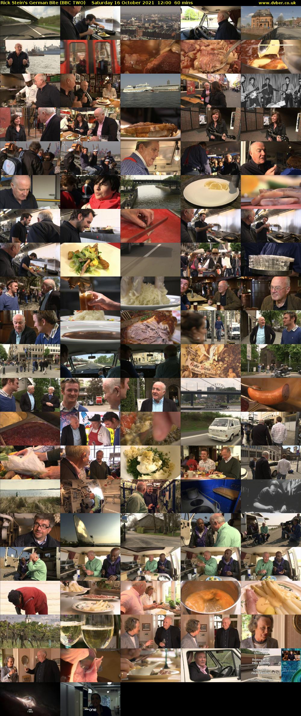 Rick Stein's German Bite (BBC TWO) Saturday 16 October 2021 12:00 - 13:00