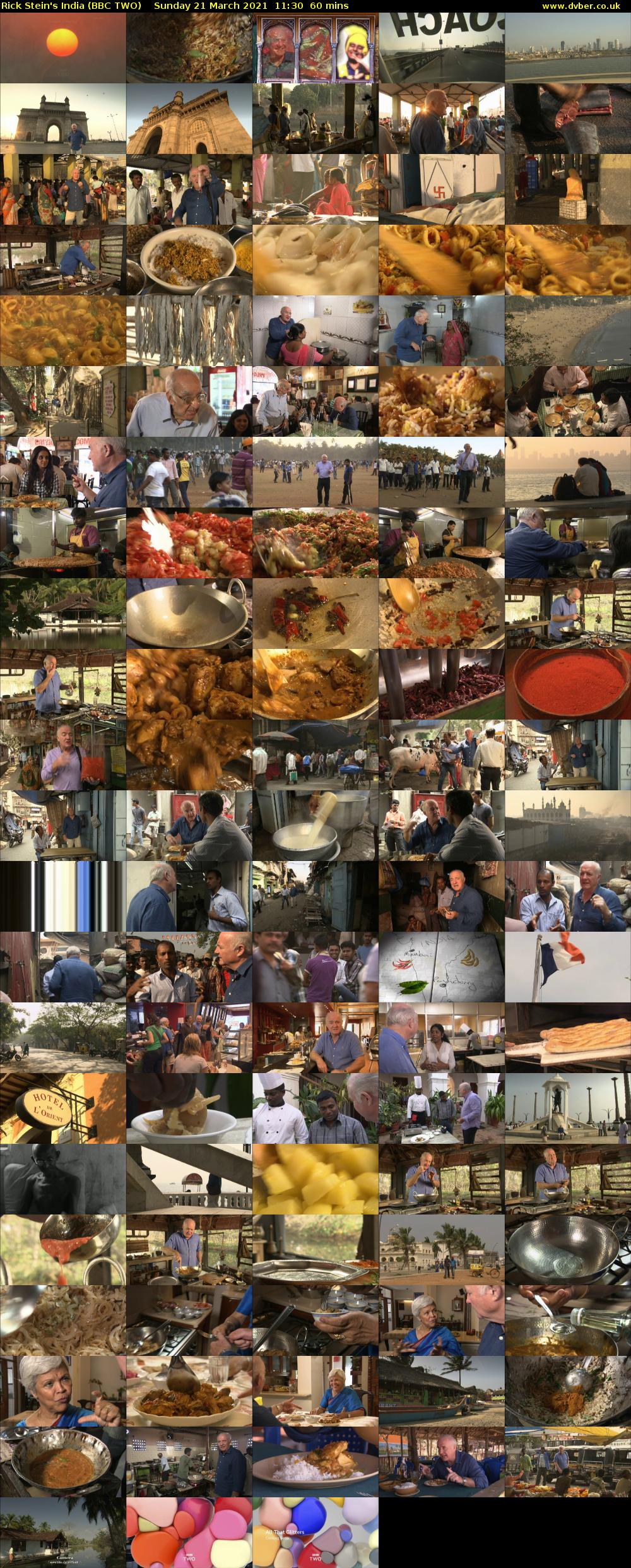 Rick Stein's India (BBC TWO) Sunday 21 March 2021 11:30 - 12:30