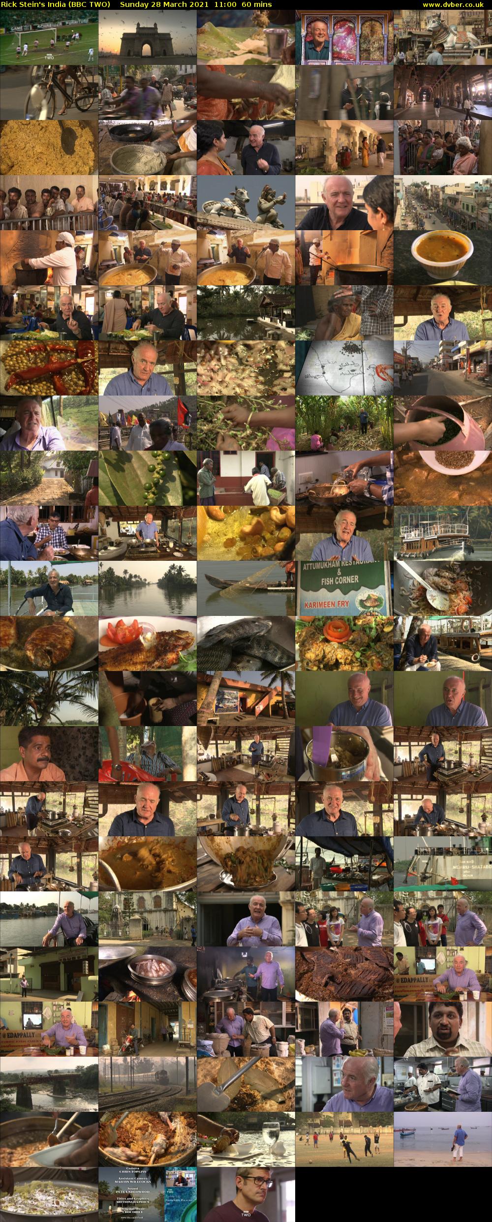 Rick Stein's India (BBC TWO) Sunday 28 March 2021 11:00 - 12:00