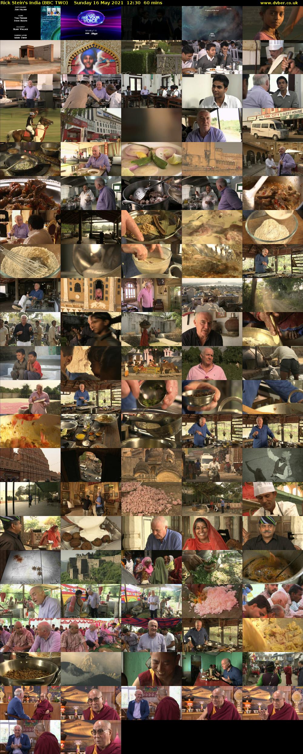Rick Stein's India (BBC TWO) Sunday 16 May 2021 12:30 - 13:30