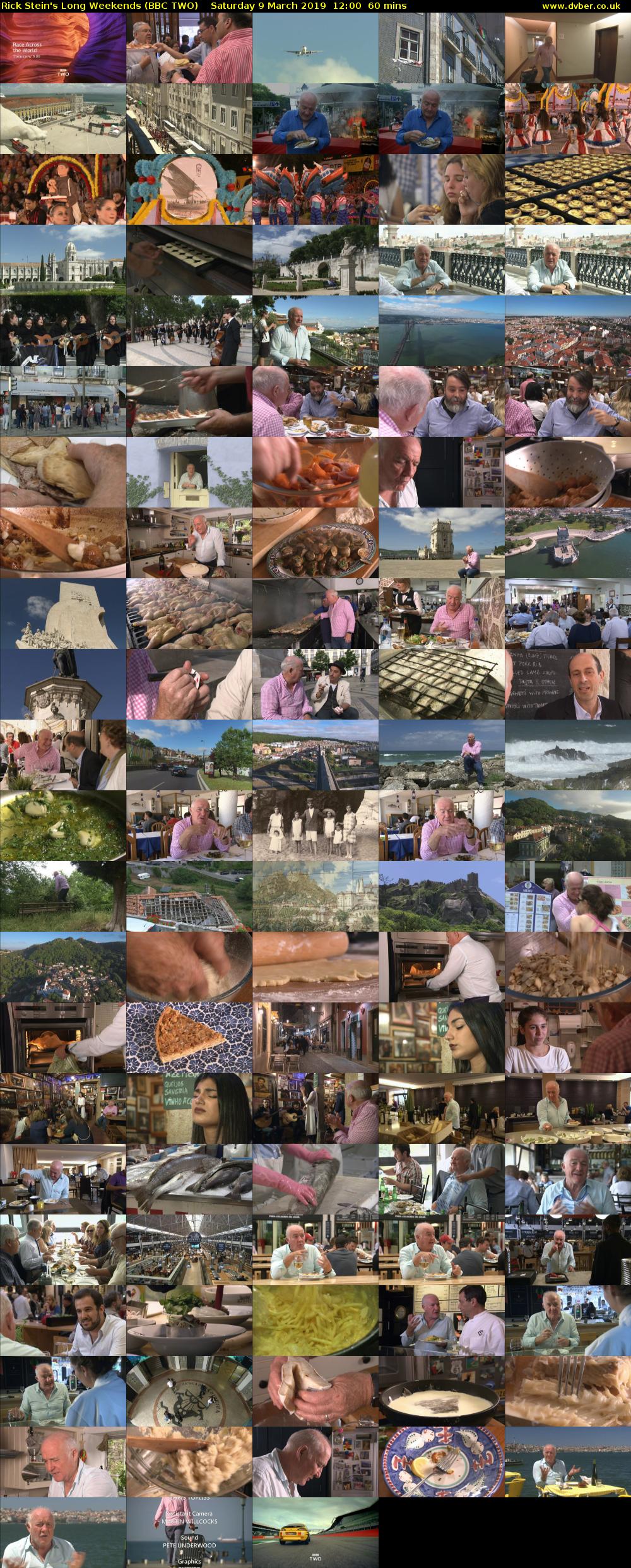 Rick Stein's Long Weekends (BBC TWO) Saturday 9 March 2019 12:00 - 13:00