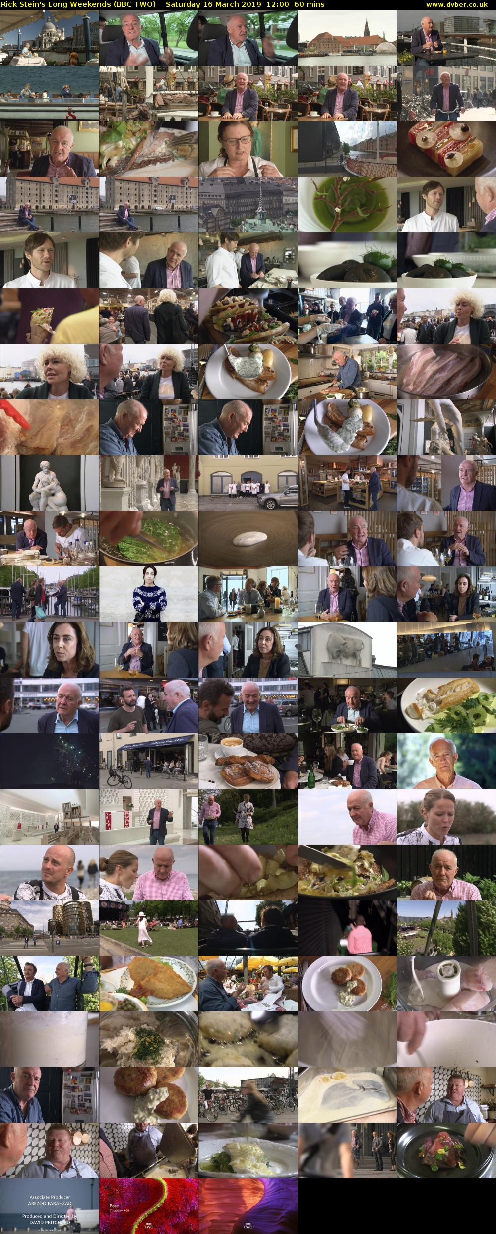 Rick Stein's Long Weekends (BBC TWO) Saturday 16 March 2019 12:00 - 13:00