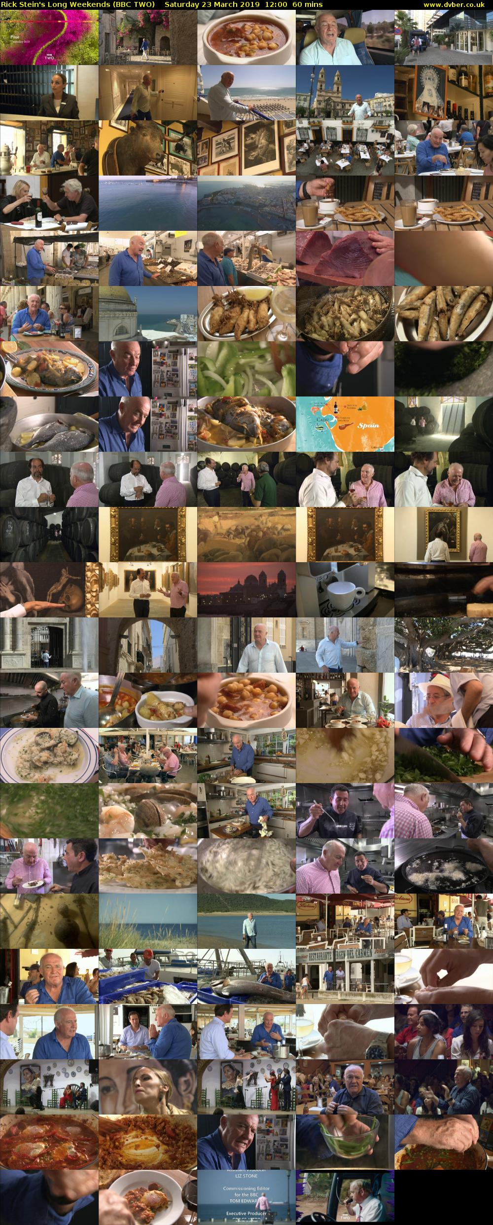 Rick Stein's Long Weekends (BBC TWO) Saturday 23 March 2019 12:00 - 13:00