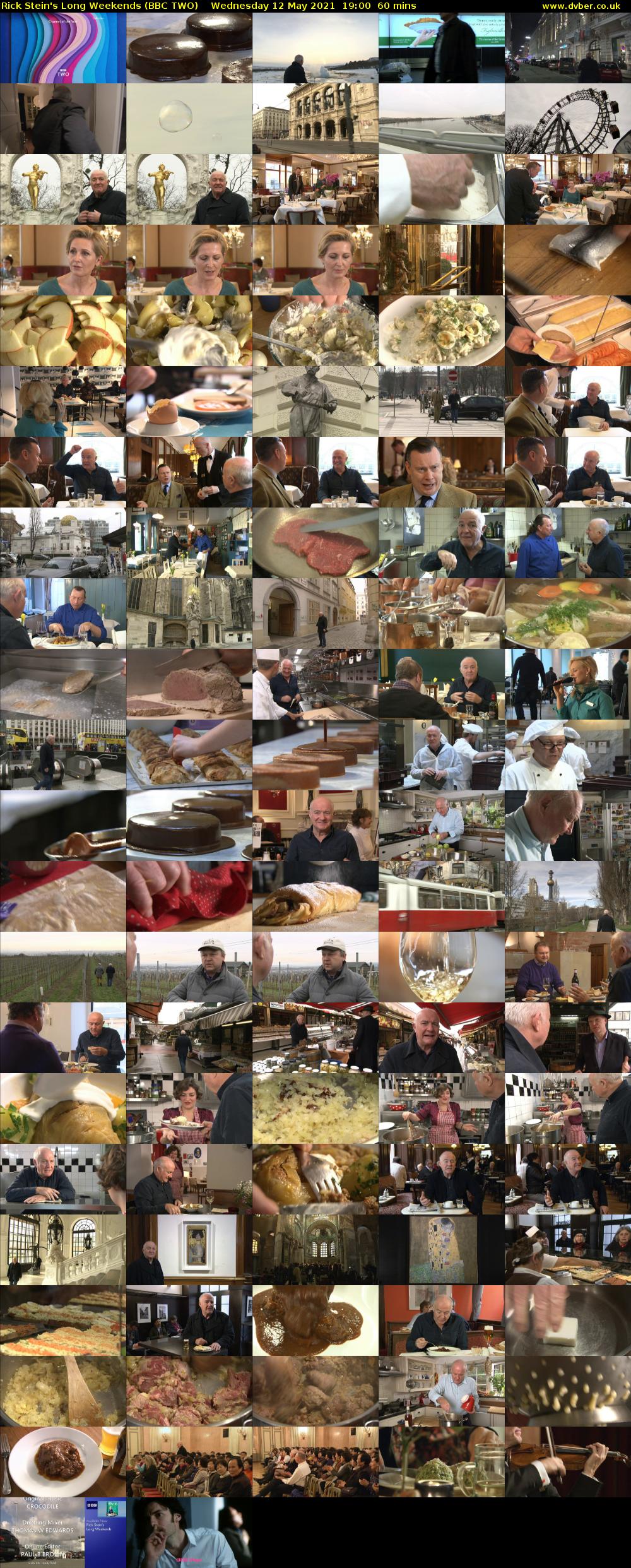 Rick Stein's Long Weekends (BBC TWO) Wednesday 12 May 2021 19:00 - 20:00