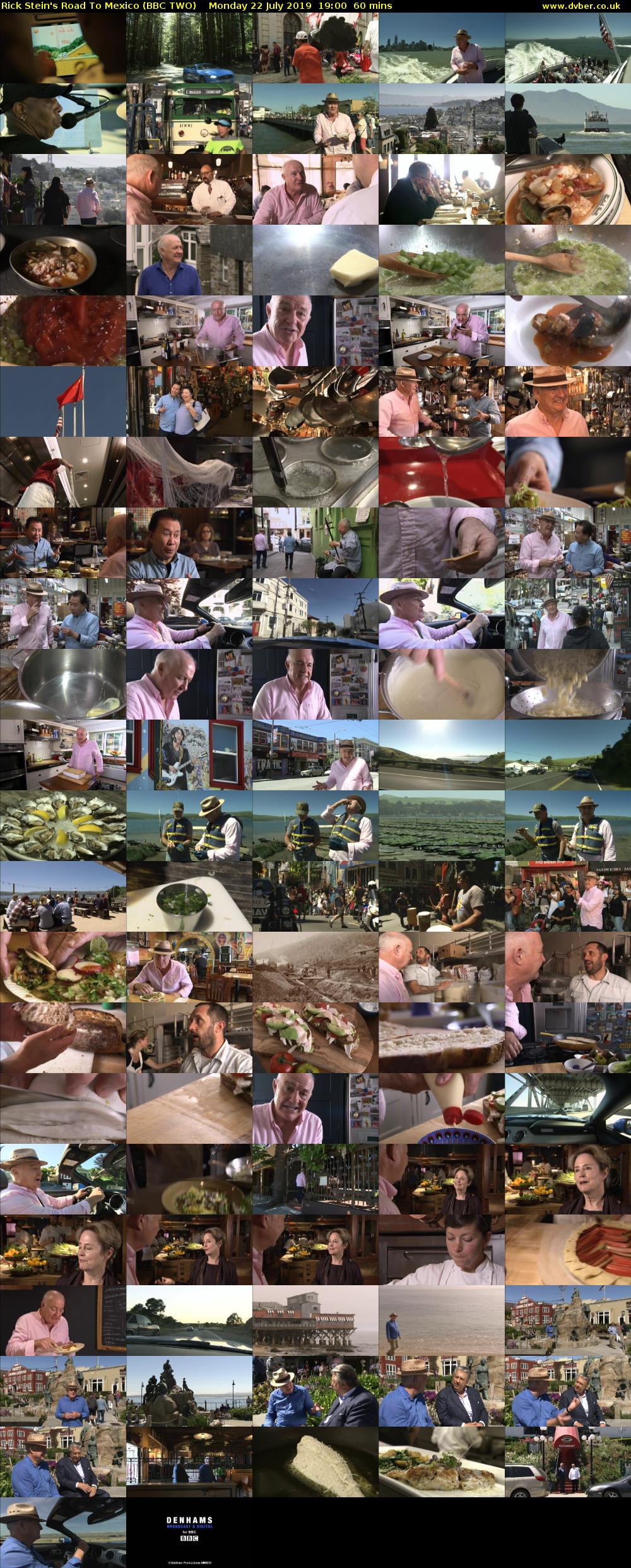 Rick Stein's Road to Mexico (BBC TWO) Monday 22 July 2019 19:00 - 20:00