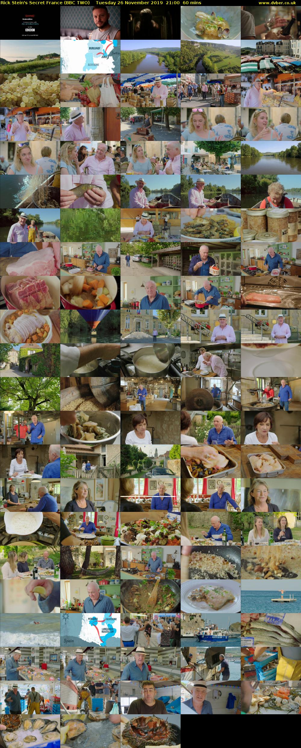 Rick Stein's Secret France (BBC TWO) Tuesday 26 November 2019 21:00 - 22:00