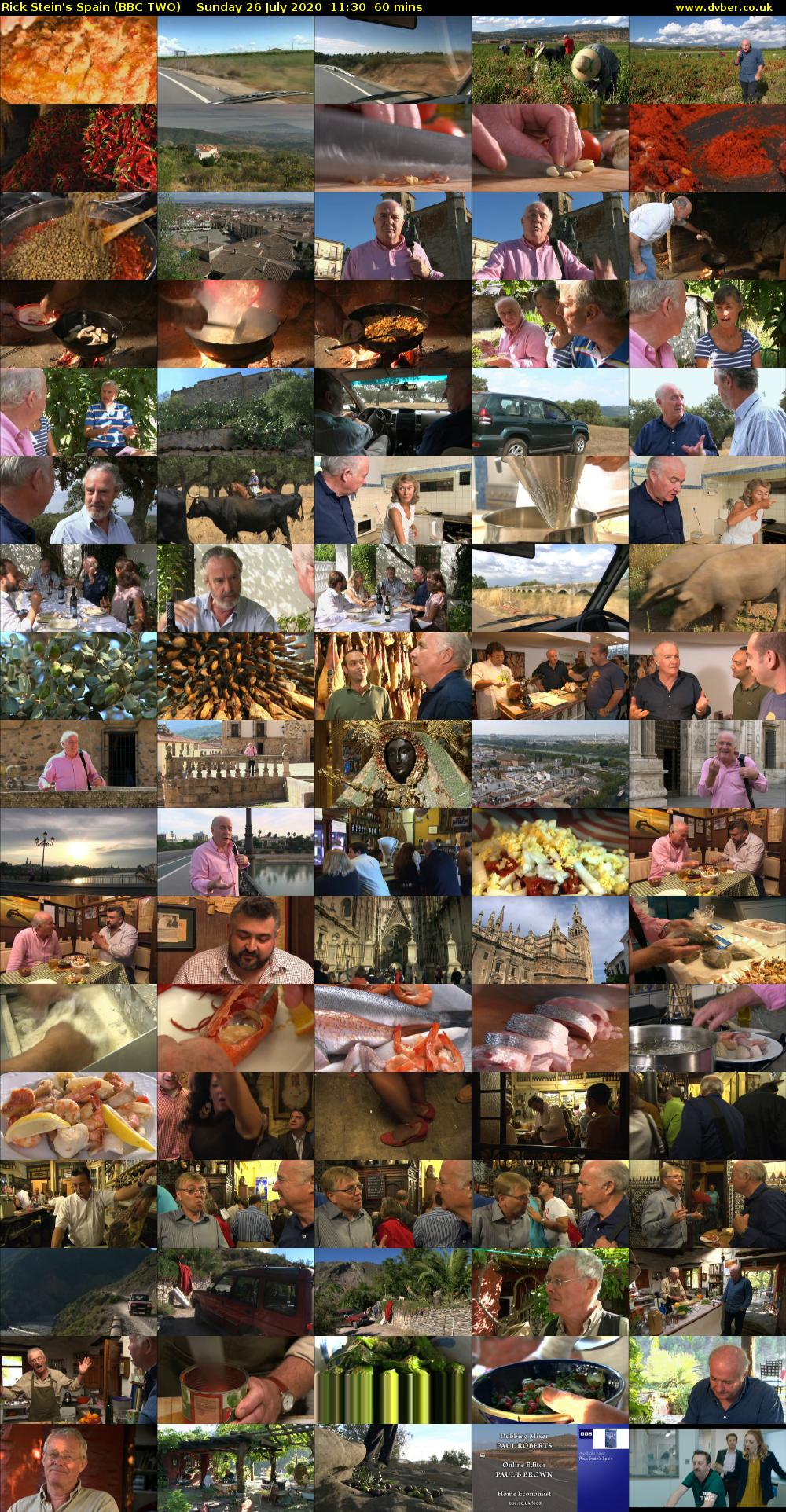Rick Stein's Spain (BBC TWO) Sunday 26 July 2020 11:30 - 12:30