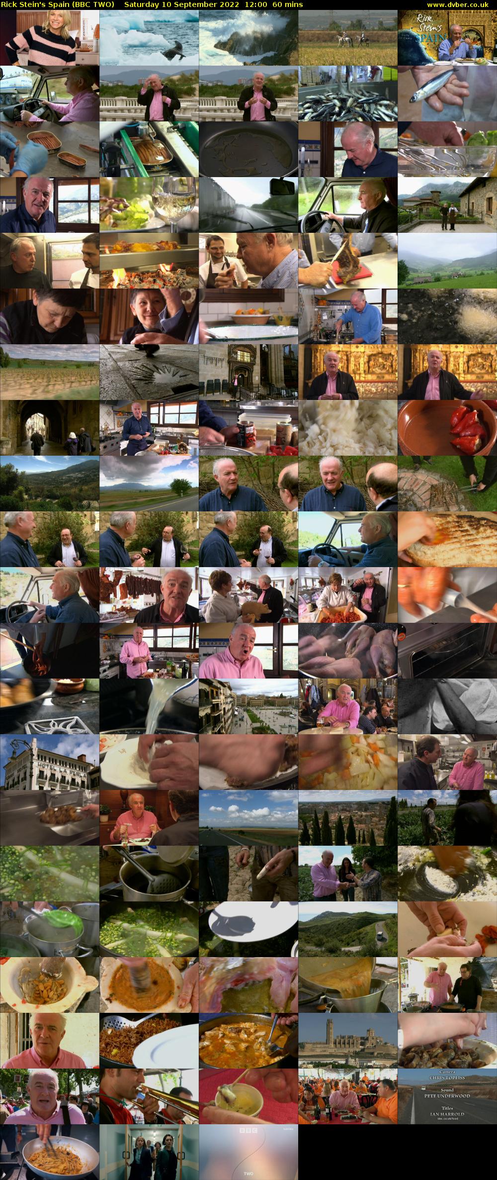 Rick Stein's Spain (BBC TWO) Saturday 10 September 2022 12:00 - 13:00