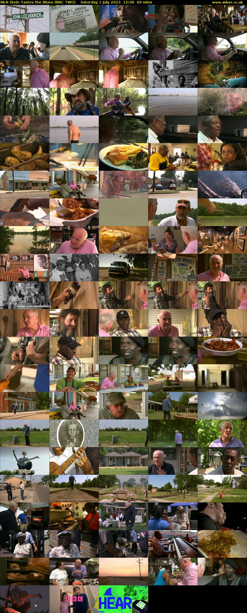Rick Stein Tastes the Blues (BBC TWO) Saturday 1 July 2023 12:00 - 13:00