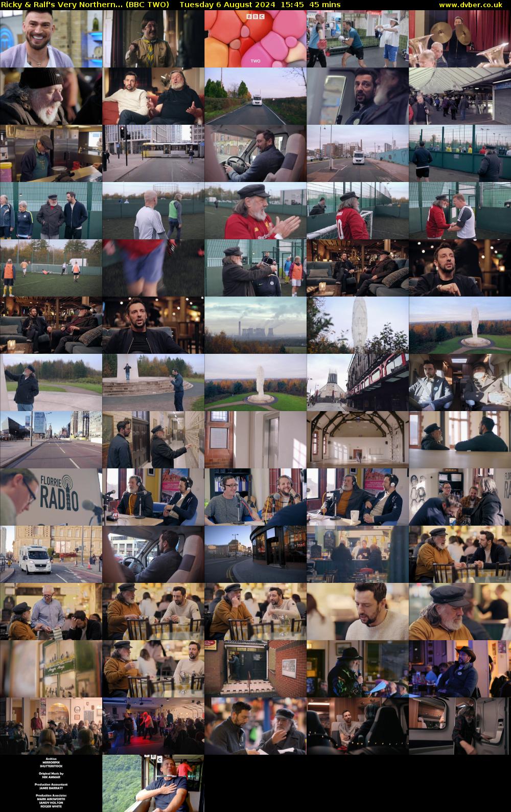 Ricky & Ralf's Very Northern... (BBC TWO) Tuesday 6 August 2024 15:45 - 16:30