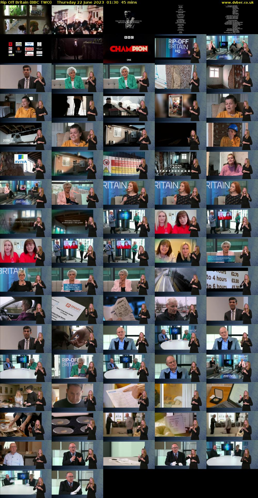 Rip Off Britain (BBC TWO) Thursday 22 June 2023 01:30 - 02:15