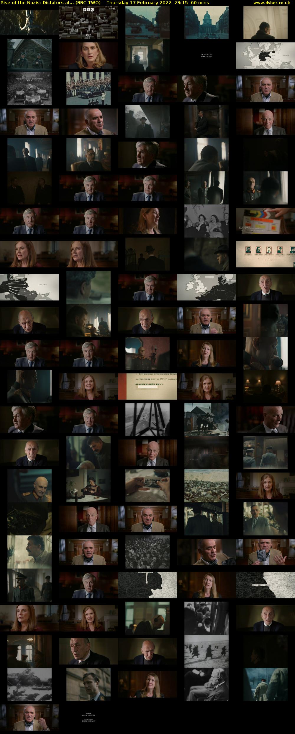 Rise of the Nazis: Dictators at... (BBC TWO) Thursday 17 February 2022 23:15 - 00:15