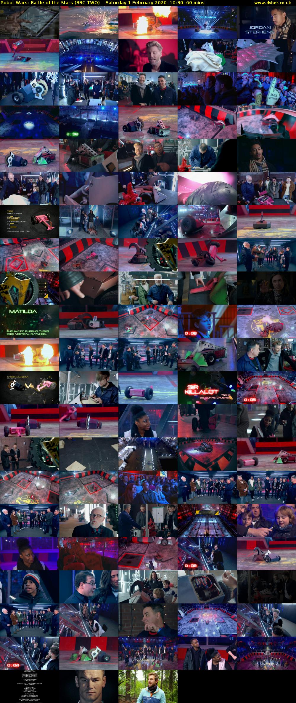 Robot Wars: Battle of the Stars (BBC TWO) Saturday 1 February 2020 10:30 - 11:30