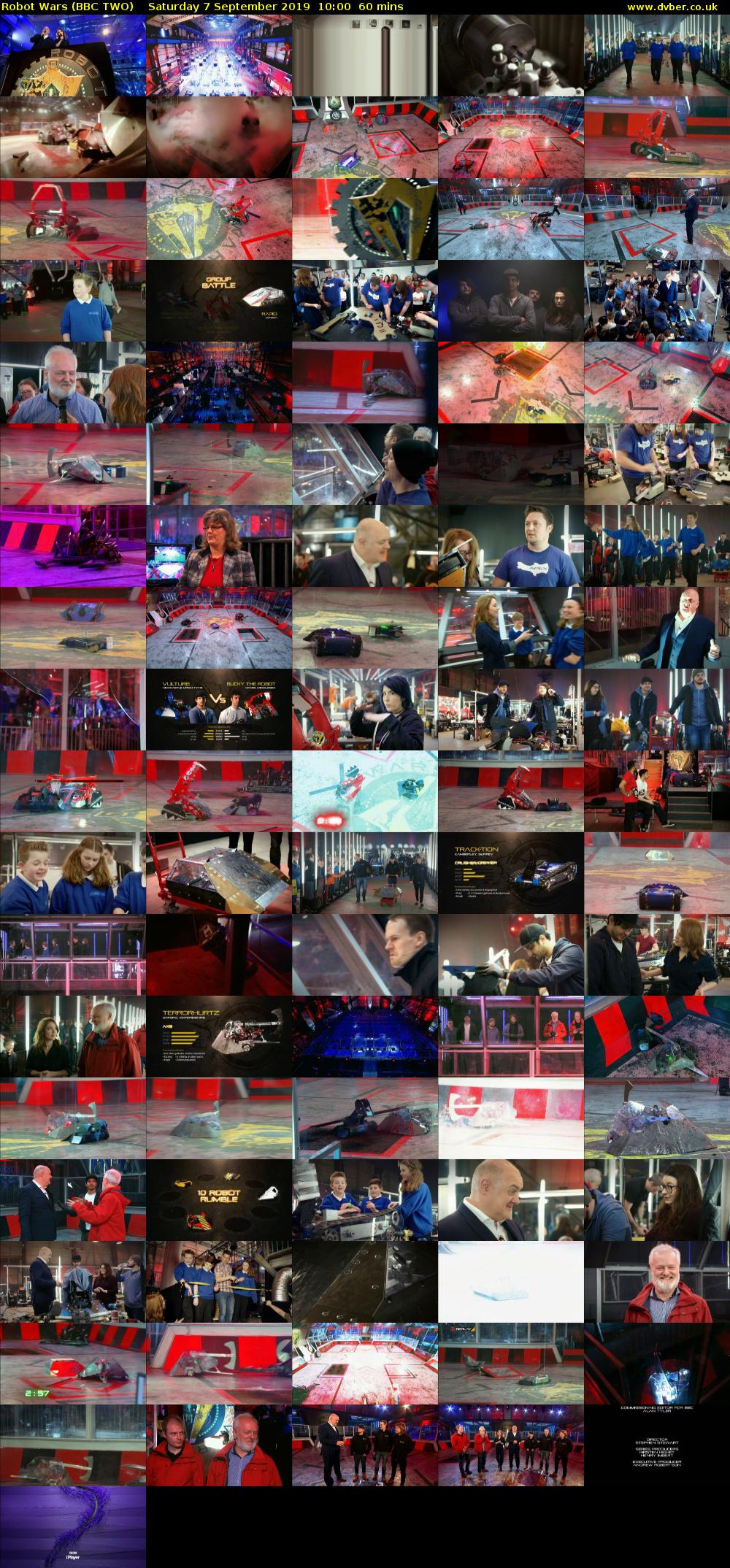 Robot Wars (BBC TWO) Saturday 7 September 2019 10:00 - 11:00