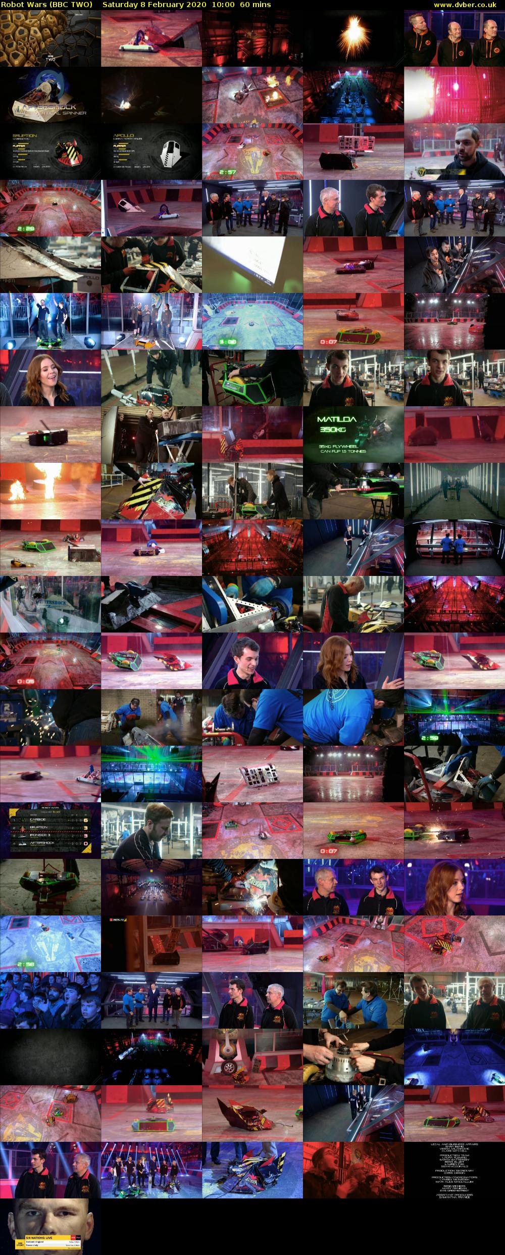 Robot Wars (BBC TWO) Saturday 8 February 2020 10:00 - 11:00