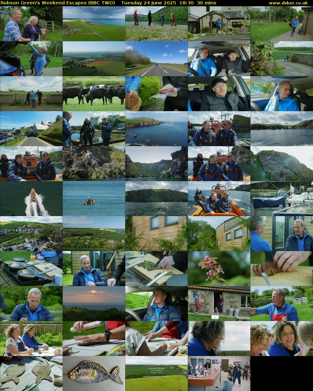 Robson Green's Weekend Escapes (BBC TWO) Tuesday 24 June 2025 18:30 - 19:00