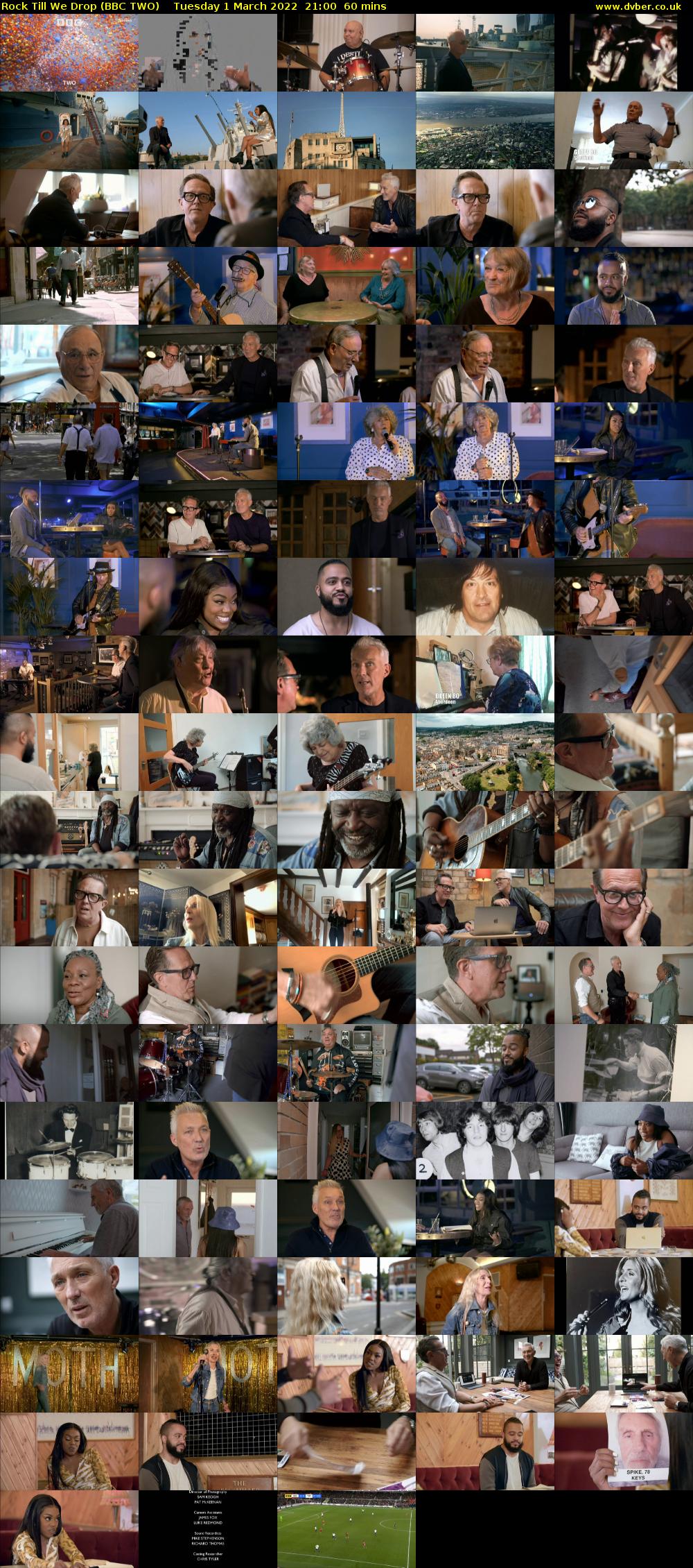 Rock Till We Drop (BBC TWO) Tuesday 1 March 2022 21:00 - 22:00