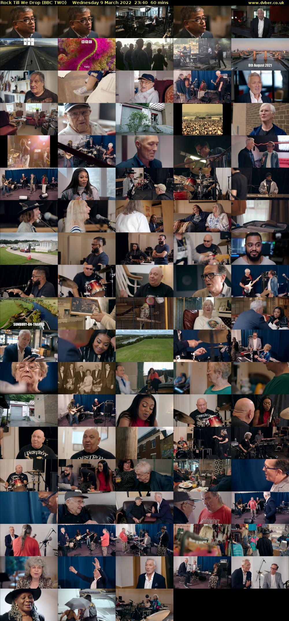 Rock Till We Drop (BBC TWO) Wednesday 9 March 2022 23:40 - 00:40
