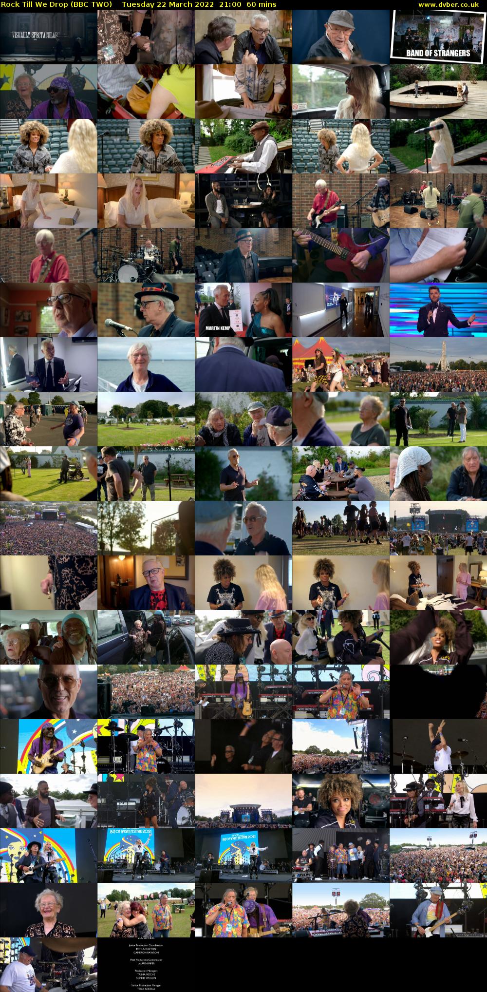 Rock Till We Drop (BBC TWO) Tuesday 22 March 2022 21:00 - 22:00
