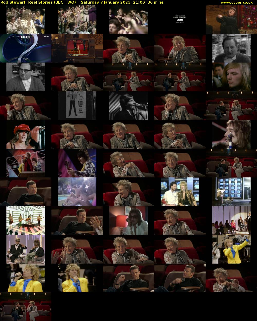 Rod Stewart: Reel Stories (BBC TWO) Saturday 7 January 2023 21:00 - 21:30