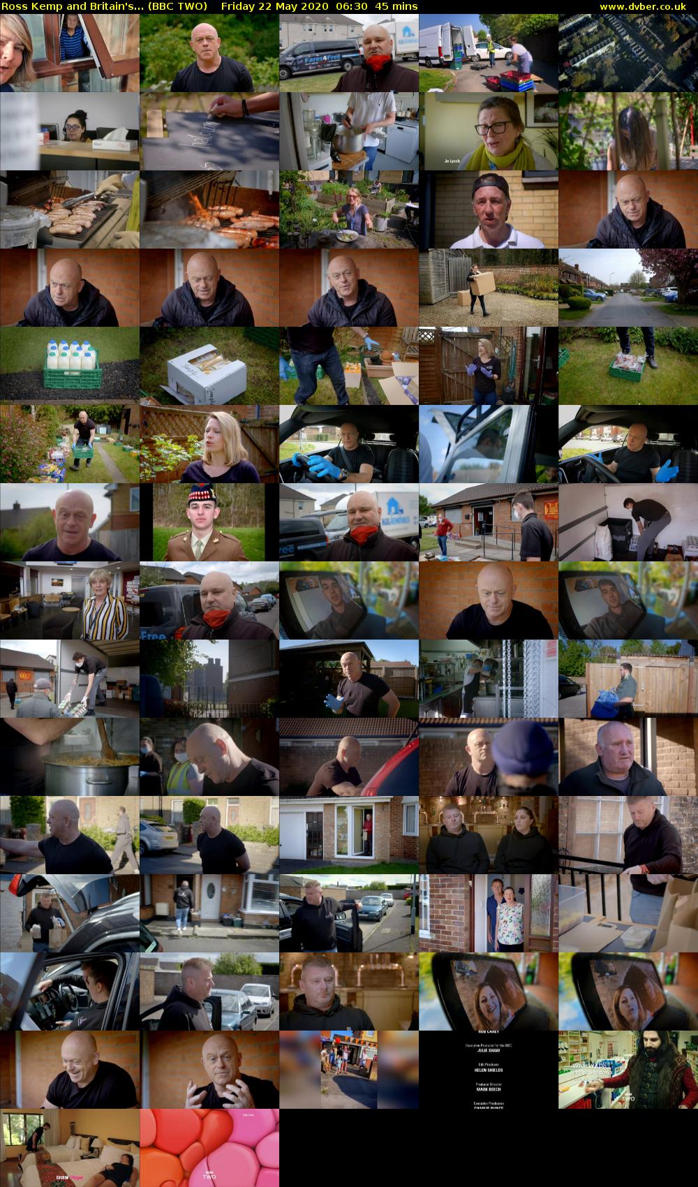 Ross Kemp and Britain's... (BBC TWO) Friday 22 May 2020 06:30 - 07:15