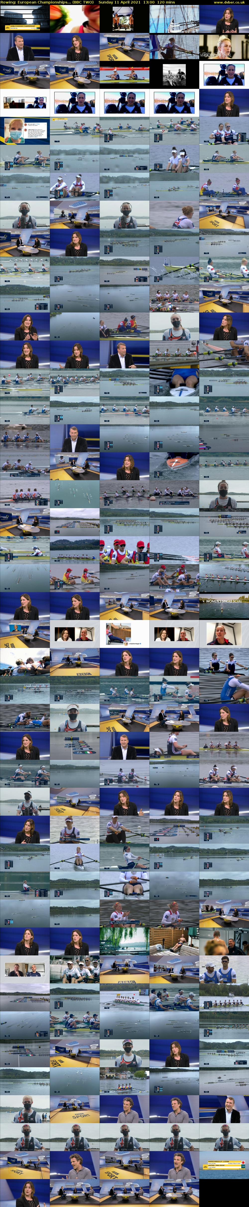 Rowing: European Championships... (BBC TWO) Sunday 11 April 2021 13:00 - 15:00