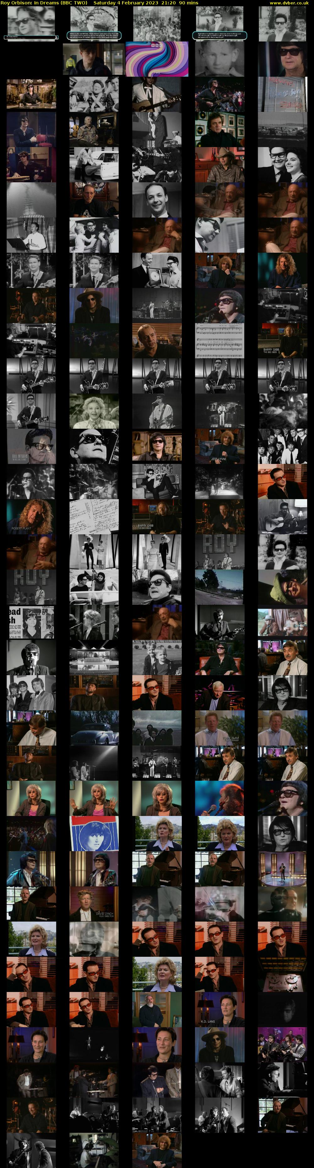 Roy Orbison: In Dreams (BBC TWO) Saturday 4 February 2023 21:20 - 22:50
