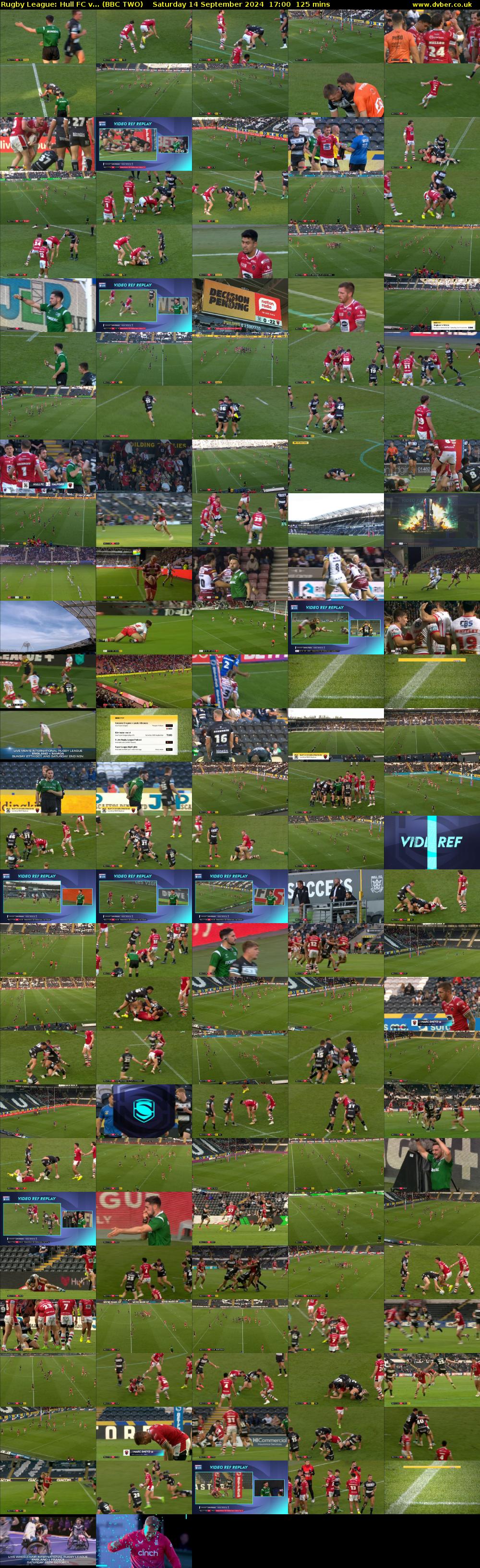 Rugby League: Hull FC v... (BBC TWO) Saturday 14 September 2024 17:00 - 19:05