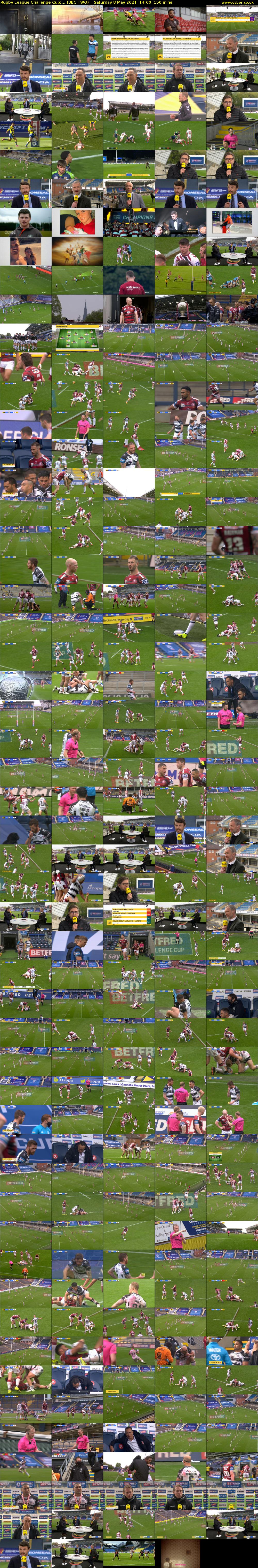 Rugby League Challenge Cup:... (BBC TWO) Saturday 8 May 2021 14:00 - 16:30