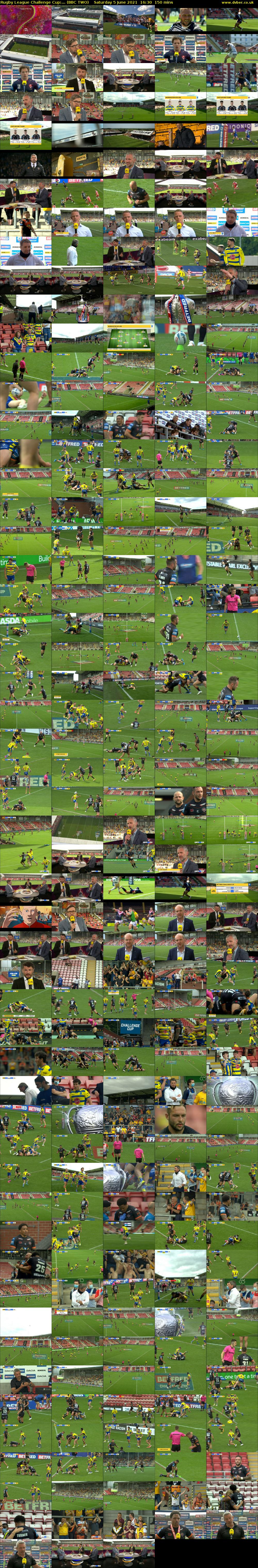 Rugby League Challenge Cup:... (BBC TWO) Saturday 5 June 2021 16:30 - 19:00