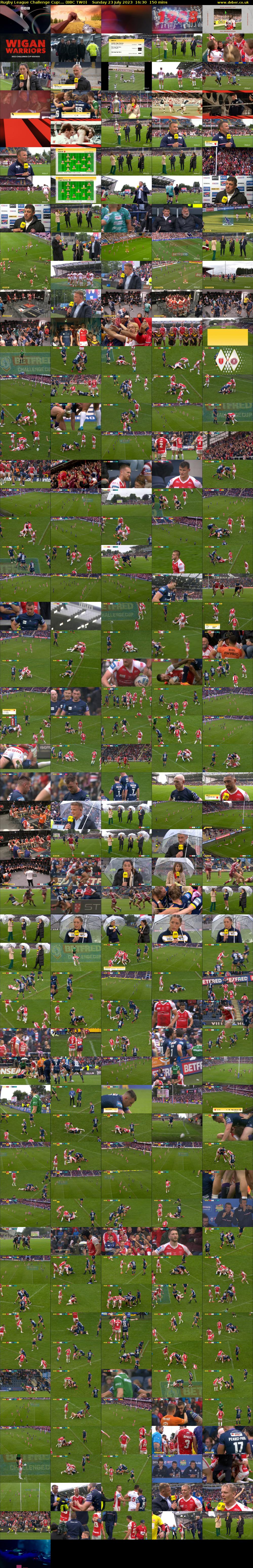Rugby League Challenge Cup:... (BBC TWO) Sunday 23 July 2023 16:30 - 19:00