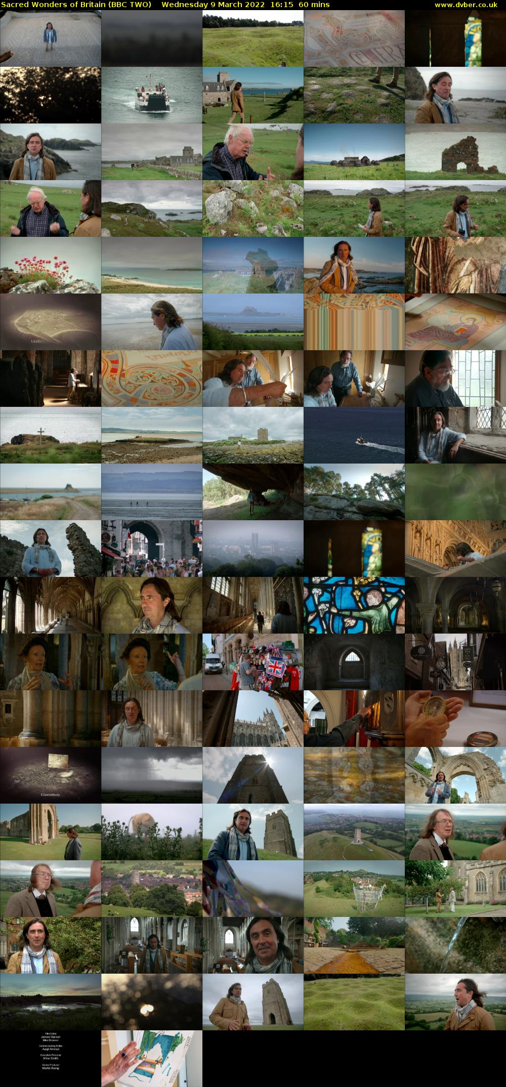 Sacred Wonders of Britain (BBC TWO) Wednesday 9 March 2022 16:15 - 17:15