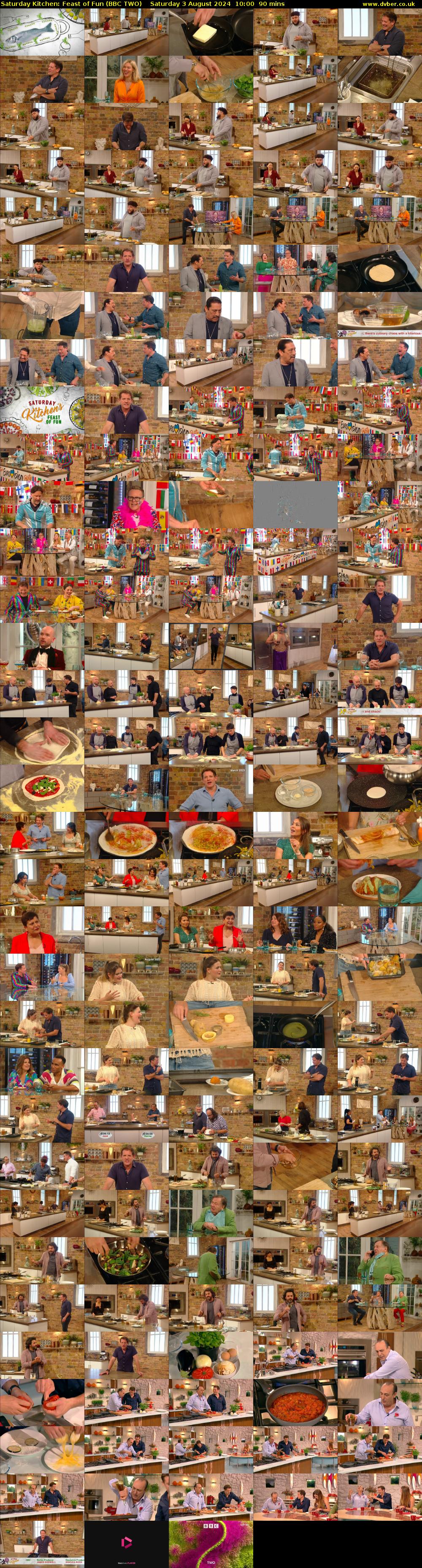 Saturday Kitchen: Feast of Fun (BBC TWO) Saturday 3 August 2024 10:00 - 11:30