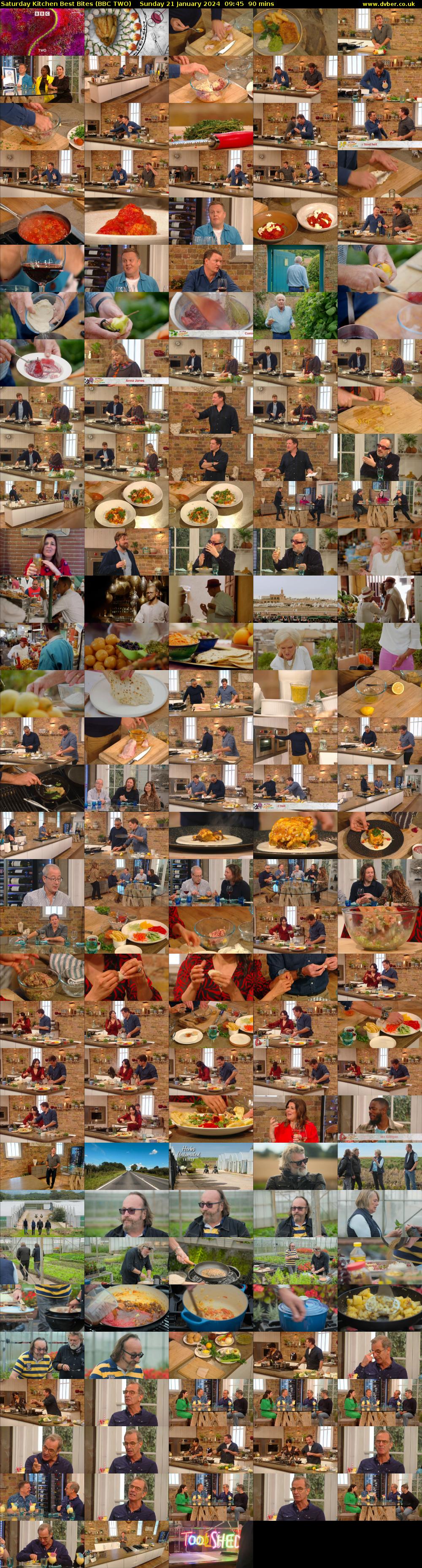 Saturday Kitchen Best Bites (BBC TWO) Sunday 21 January 2024 09:45 - 11:15