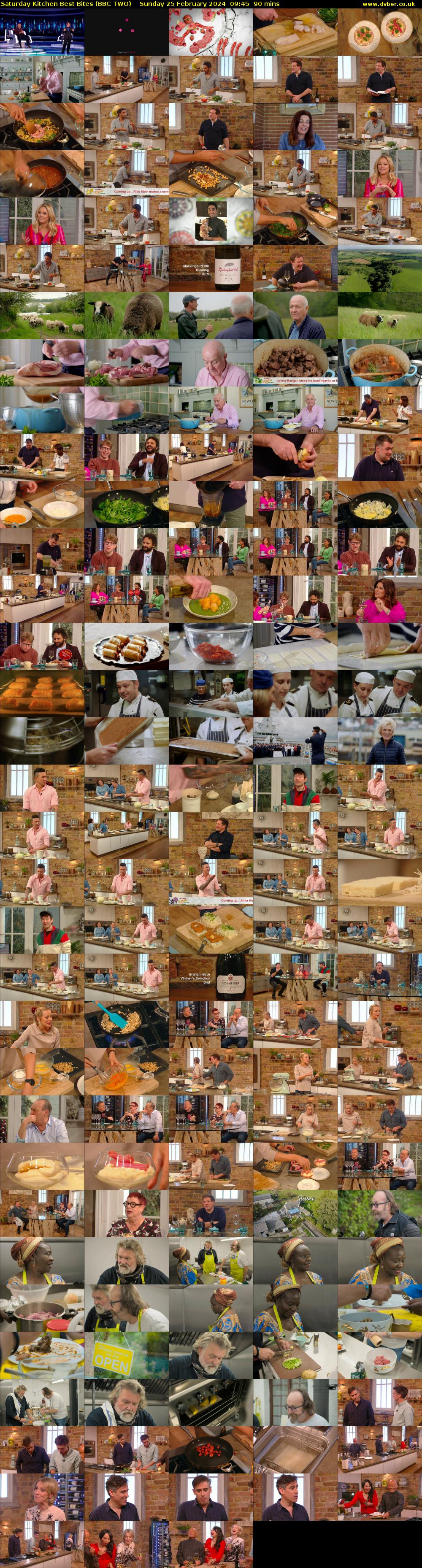 Saturday Kitchen Best Bites (BBC TWO) Sunday 25 February 2024 09:45 - 11:15