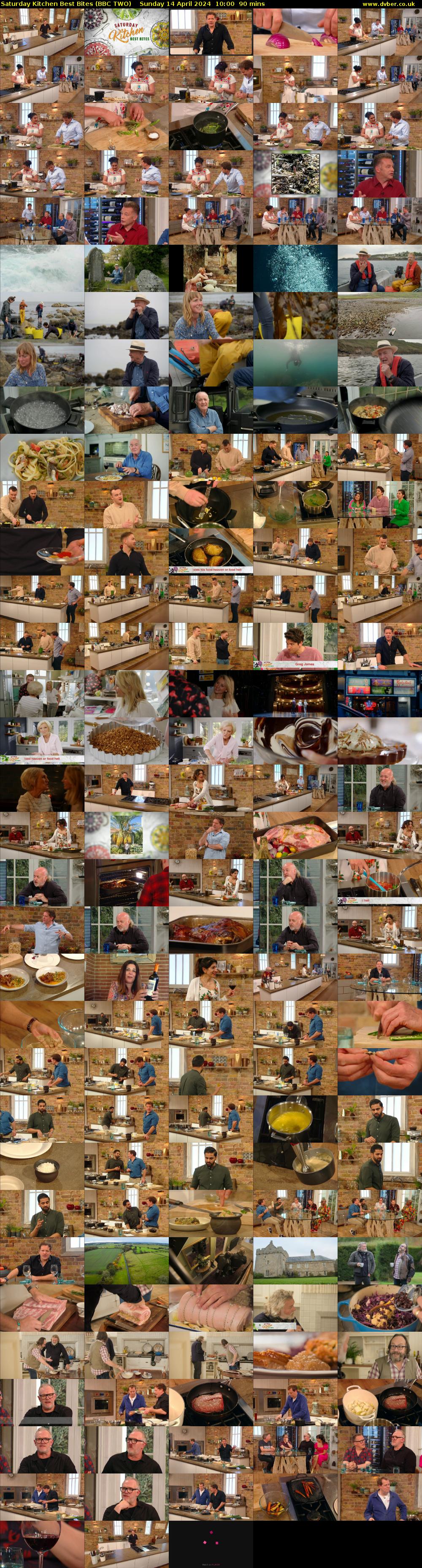 Saturday Kitchen Best Bites (BBC TWO) Sunday 14 April 2024 10:00 - 11:30