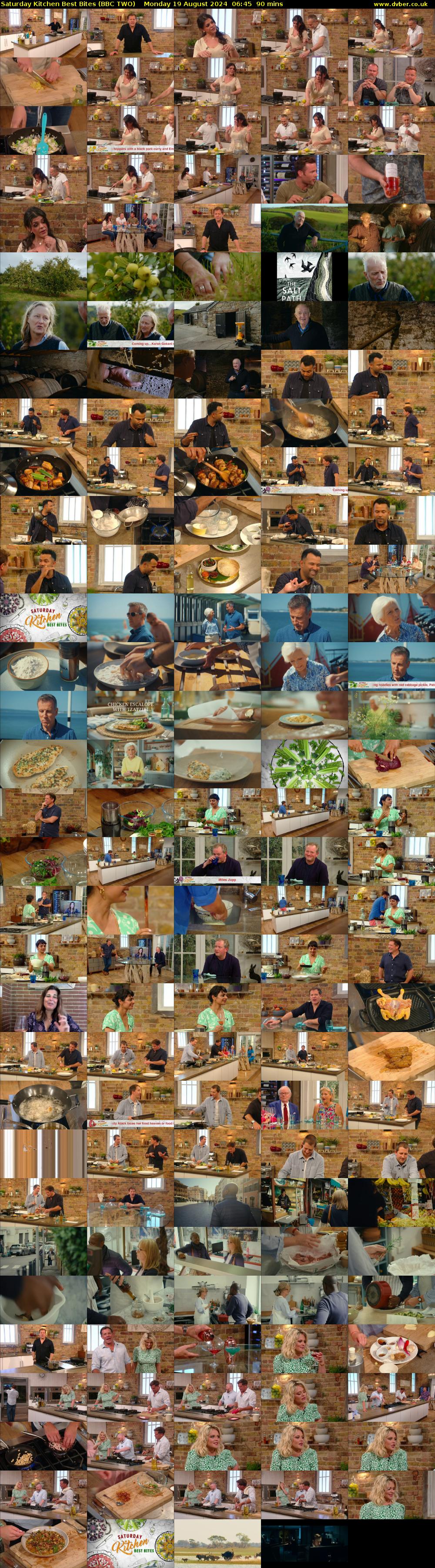 Saturday Kitchen Best Bites (BBC TWO) Monday 19 August 2024 06:45 - 08:15