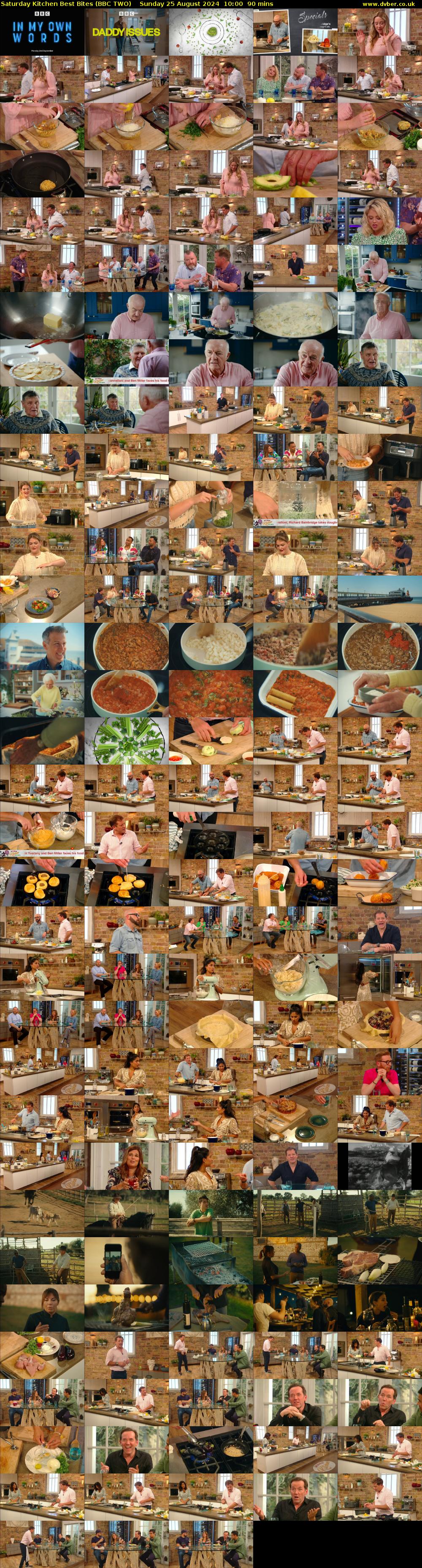 Saturday Kitchen Best Bites (BBC TWO) Sunday 25 August 2024 10:00 - 11:30