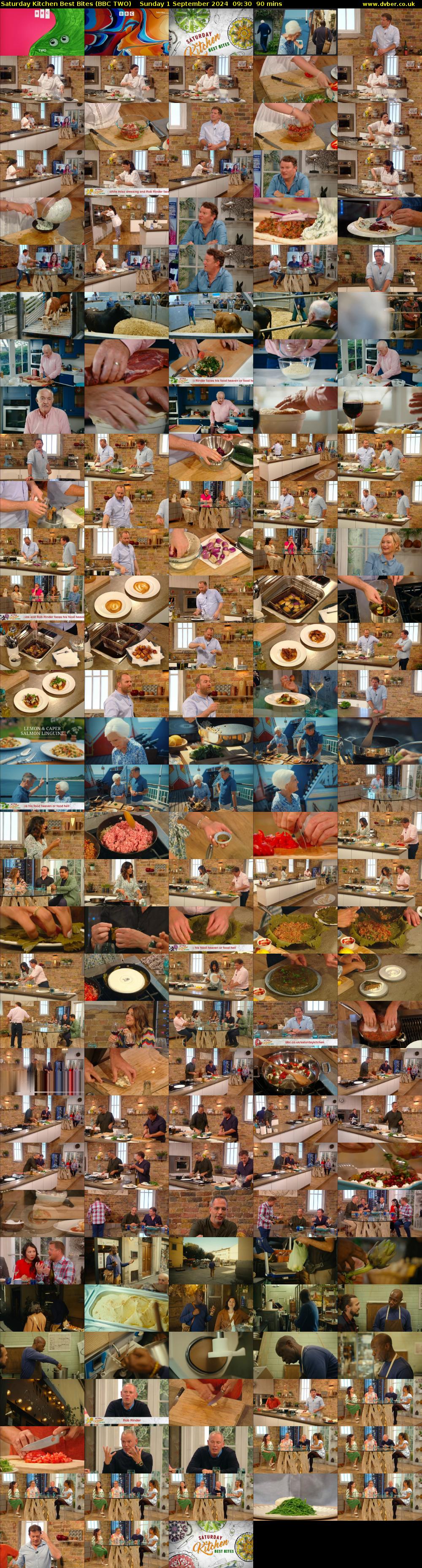 Saturday Kitchen Best Bites (BBC TWO) Sunday 1 September 2024 09:30 - 11:00