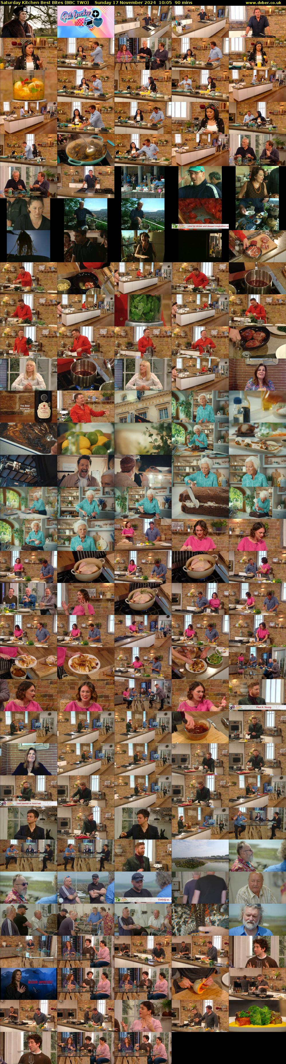 Saturday Kitchen Best Bites (BBC TWO) Sunday 17 November 2024 10:05 - 11:35
