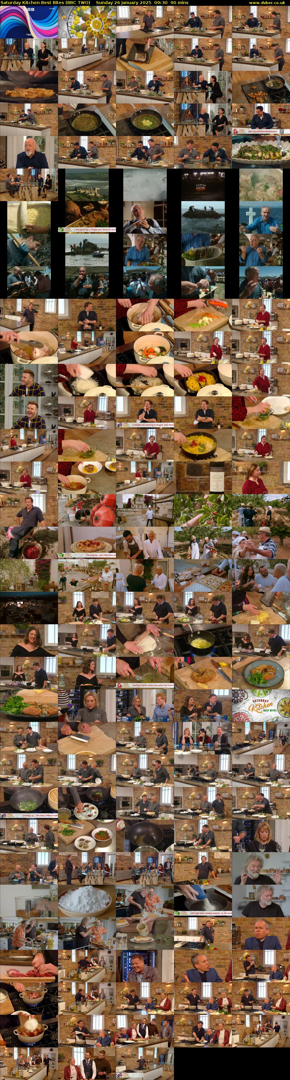 Saturday Kitchen Best Bites (BBC TWO) Sunday 26 January 2025 09:30 - 11:00