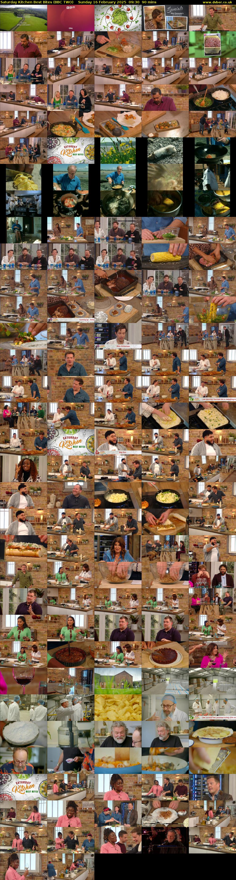 Saturday Kitchen Best Bites (BBC TWO) Sunday 16 February 2025 09:30 - 11:00