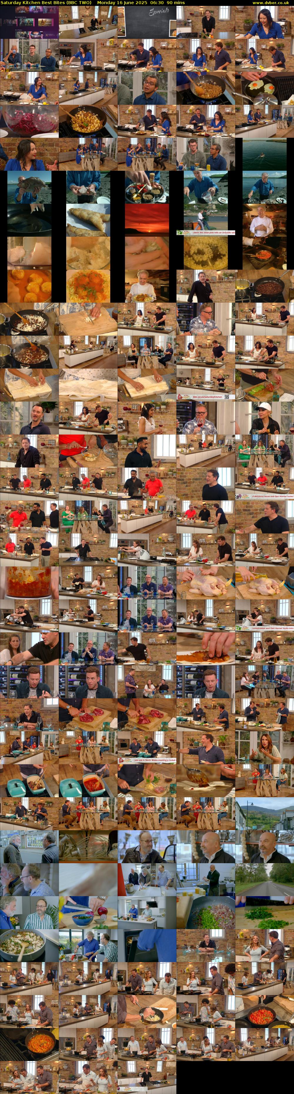 Saturday Kitchen Best Bites (BBC TWO) Monday 16 June 2025 06:30 - 08:00