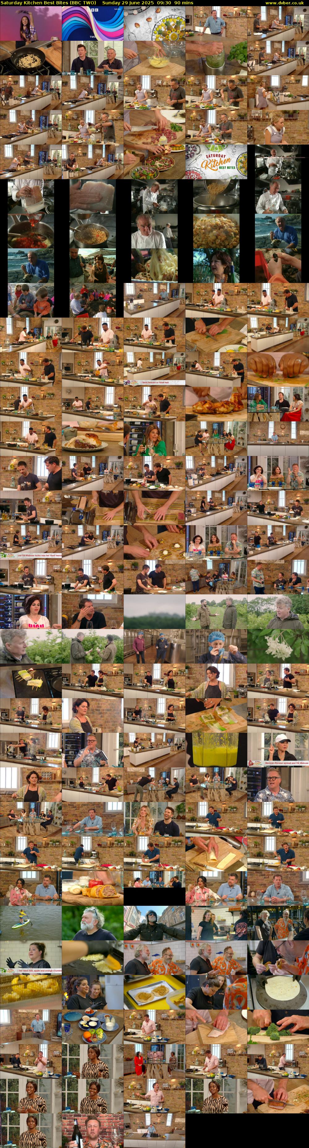 Saturday Kitchen Best Bites (BBC TWO) Sunday 29 June 2025 09:30 - 11:00