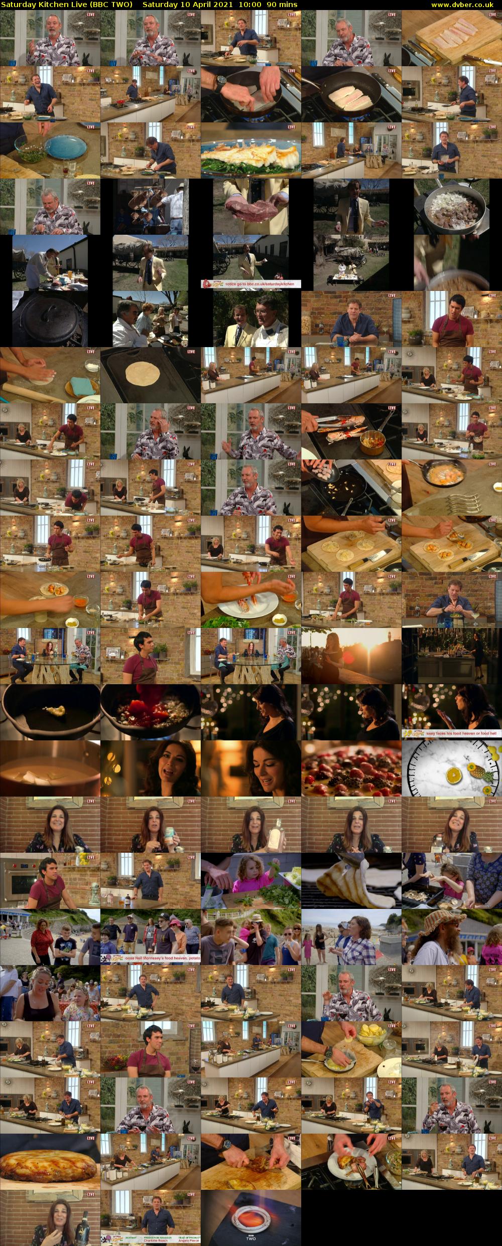 Saturday Kitchen Live (BBC TWO) Saturday 10 April 2021 10:00 - 11:30
