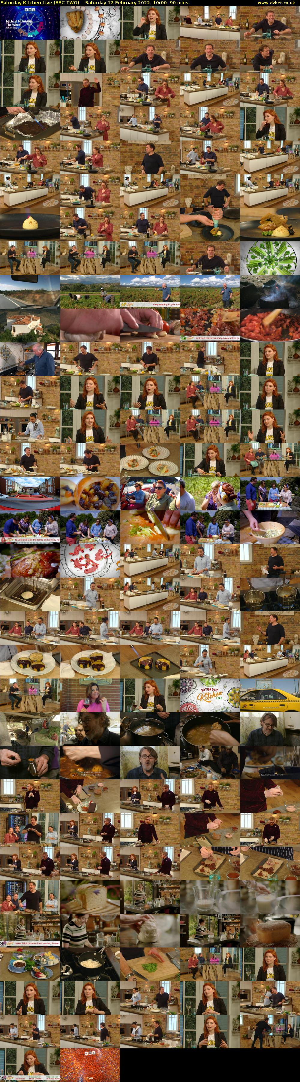 Saturday Kitchen Live (BBC TWO) Saturday 12 February 2022 10:00 - 11:30