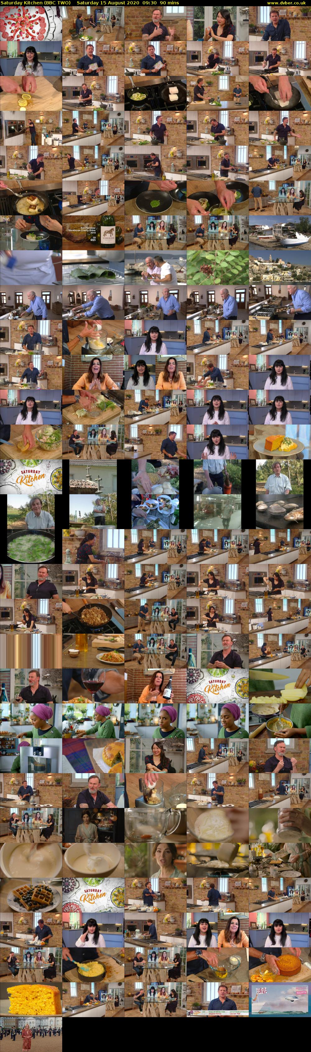 Saturday Kitchen (BBC TWO) Saturday 15 August 2020 09:30 - 11:00