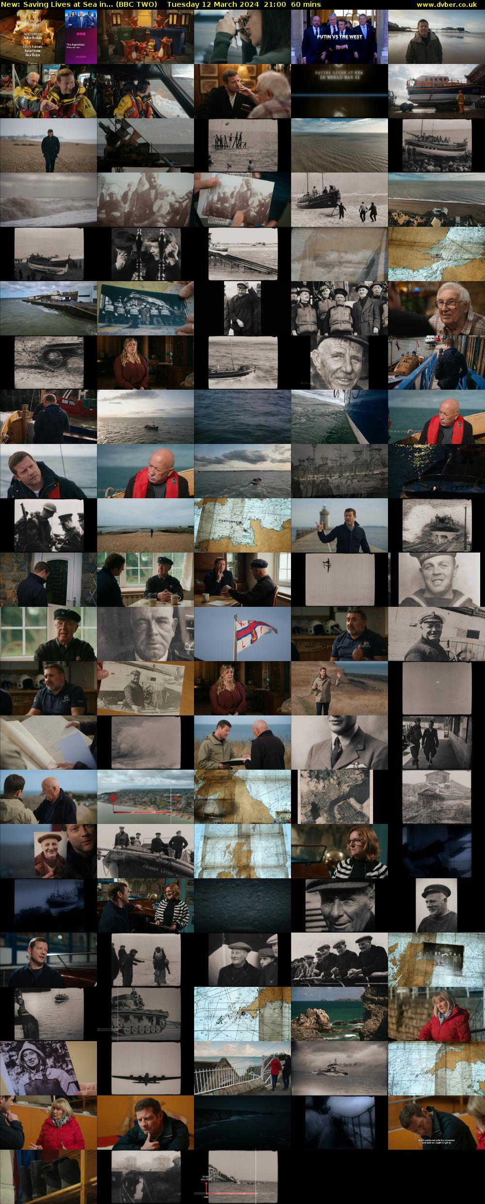 Saving Lives at Sea in... (BBC TWO) Tuesday 12 March 2024 21:00 - 22:00