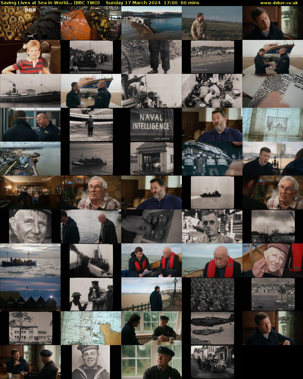 Saving Lives at Sea in World... (BBC TWO) Sunday 17 March 2024 17:00 - 18:00