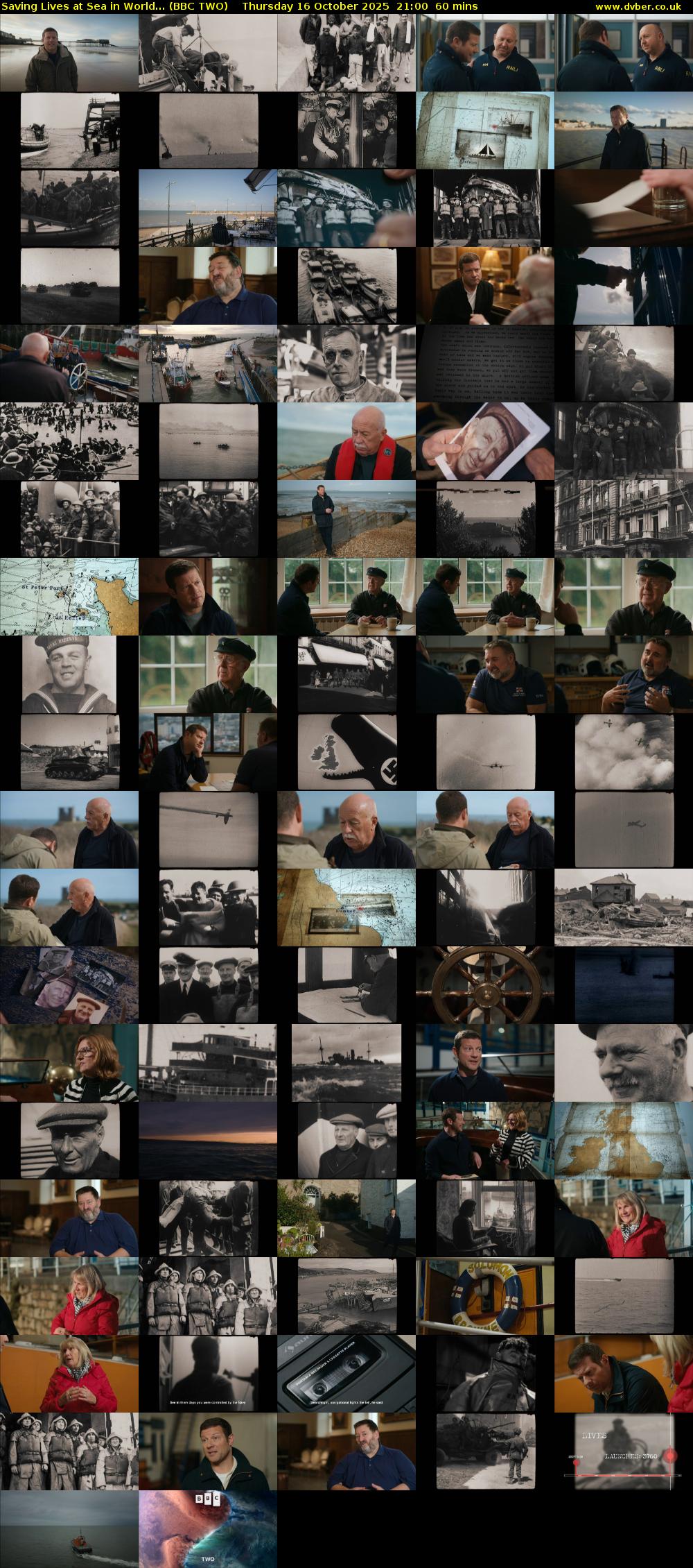Saving Lives at Sea in World... (BBC TWO) Thursday 16 October 2025 21:00 - 22:00